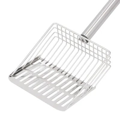 Pelle à litière pour chat à long manche