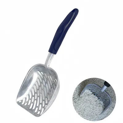 Pawzy Pelle à litière aluminium pour chat