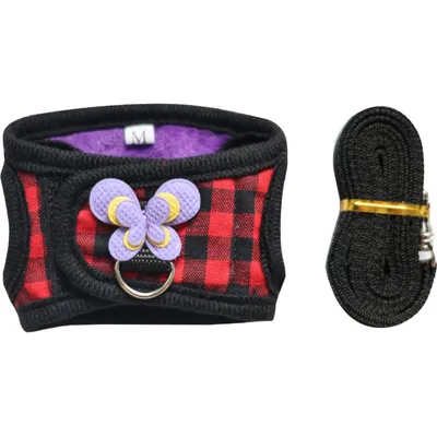 Zoomtopia Gilet de harnais pour petits animaux