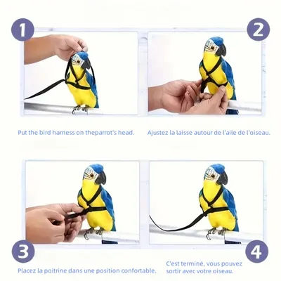 Zoomtopia Laisse pour perroquet
