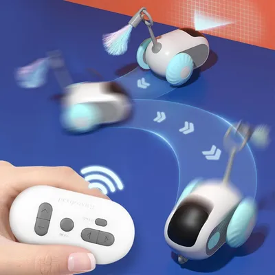Pawzy Voiture de jeu pour chat