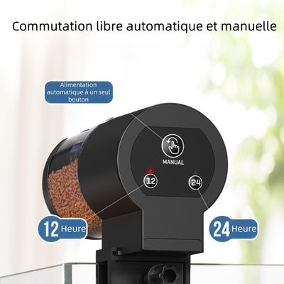 Zoomtopia Automatischer Futterautomat für Aquarien