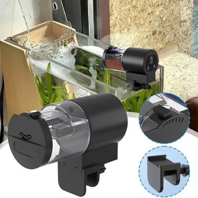 Zoomtopia Distributeur automatique d'aliments pour aquarium