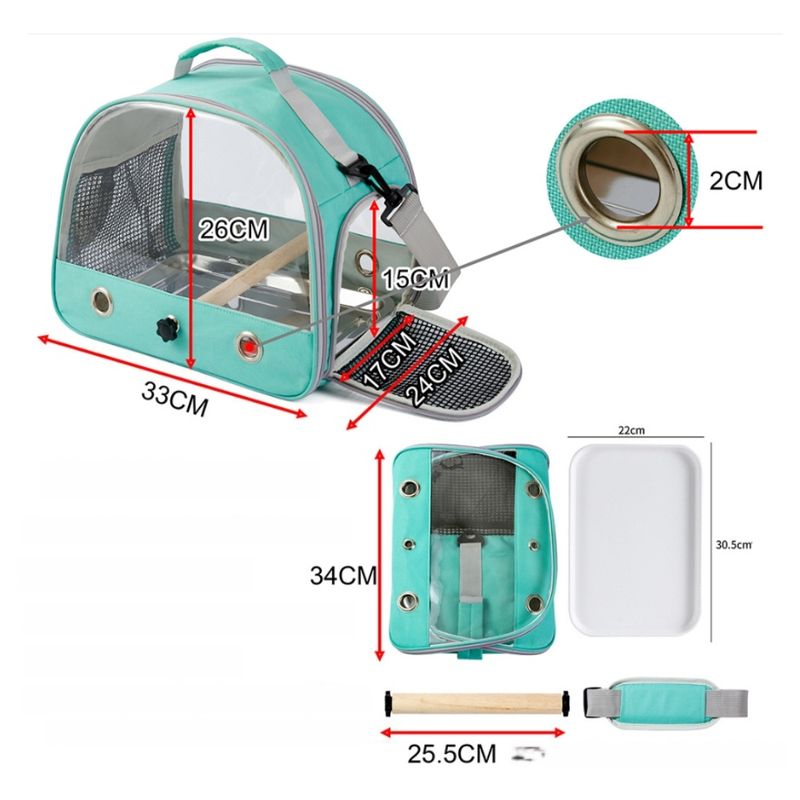 Zoomtopia Sac de transport d'oiseaux