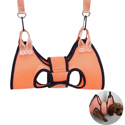 Pawzy Hamac de toilettage pour chien et chat 54×42.5CM