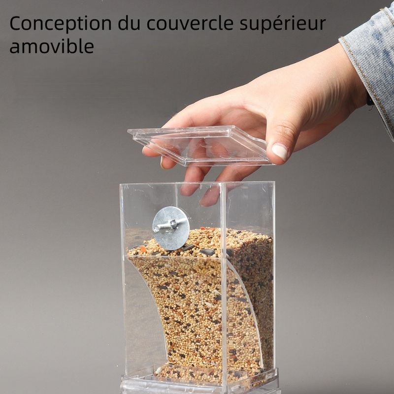 Zoomtopia Distributeur de nourriture pour oiseaux