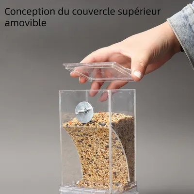 Zoomtopia Distributeur de nourriture pour oiseaux