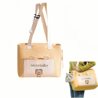 FurryFusion Sac messager portable pour chat et chien FurryFusion Sac messager portable pour chat et chien