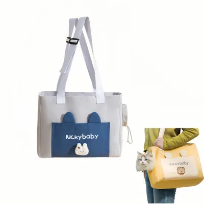 FurryFusion Sac messager portable pour chat et chien FurryFusion Sac messager portable pour chat et chien