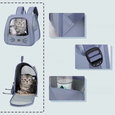 Zoomtopia Sac à dos pour animaux de compagnie