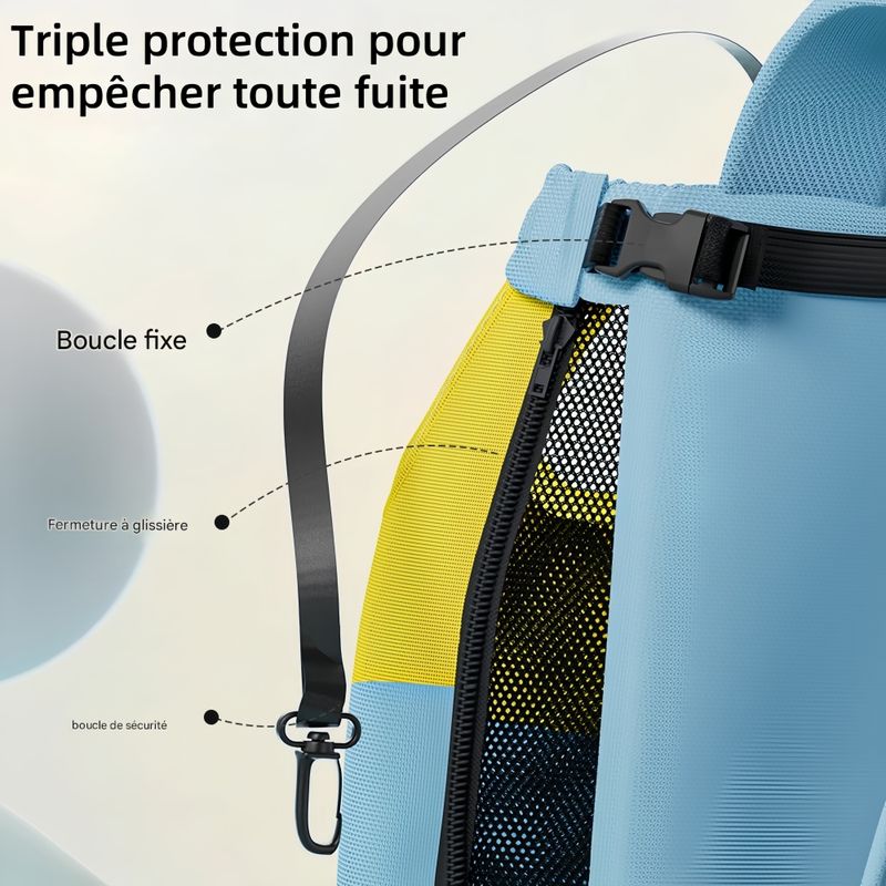 Pawzy Sac à dos de voyage pour chien