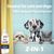 FurryFusion Gel douche déodorant anti-acariens pour chien 300 ml
