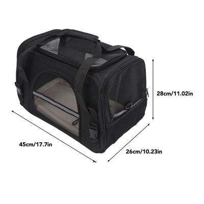 Sac de transport pour chat et chien en maille respirante