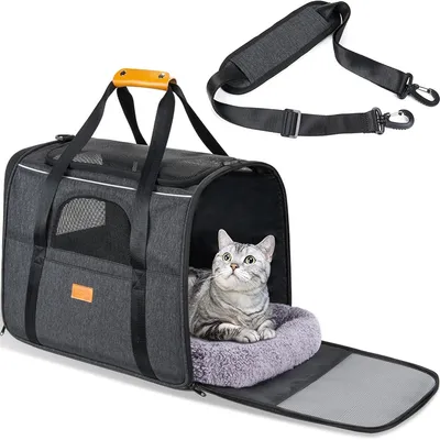 IntiMeg Sac pour chien et chat respirant et pliable