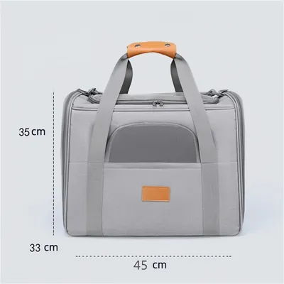 IntiMeg Sac pour chien et chat respirant et pliable