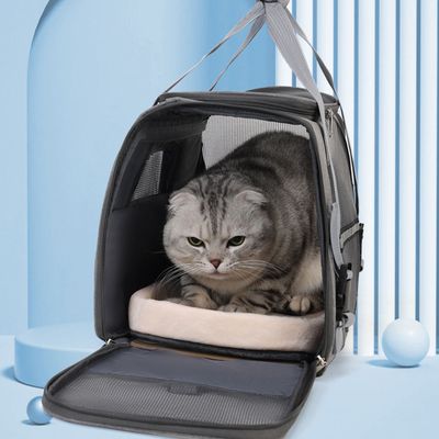 UAMLY Bolsa transportadora de malla transpirable para gatos y perros