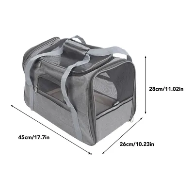 Sac de transport pour chat et chien en maille respirante