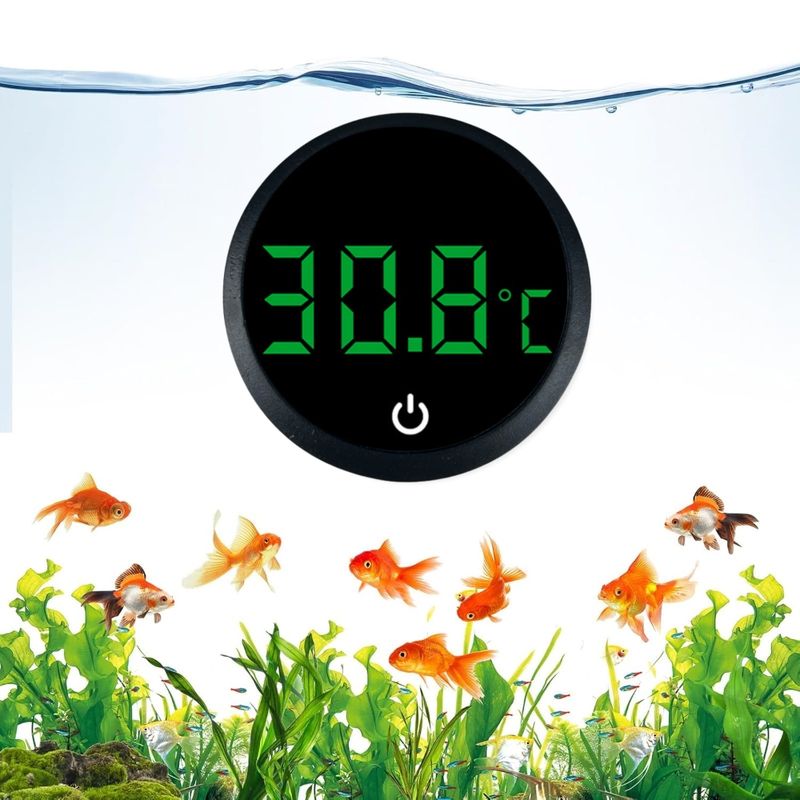 Zoomtopia Thermomètre numérique pour aquarium