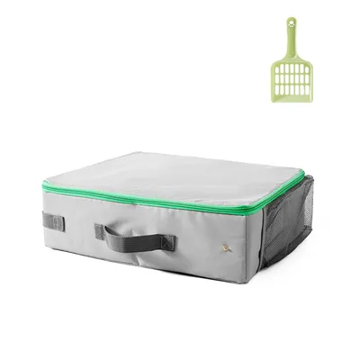 Bac à litière de voyage pour chat