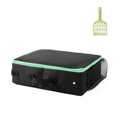 Bac à litière de voyage pour chat