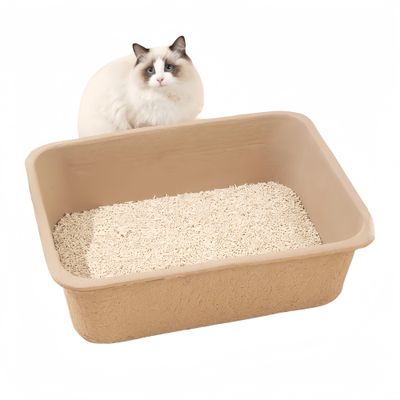 FurryFusion Bac à litière jetable pour chat