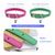FurryFusion Lot de 2 Collier de chat avec cloche en cuir PU