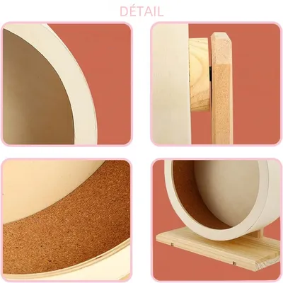 Zoomtopia Roue d'exercice pour animaux