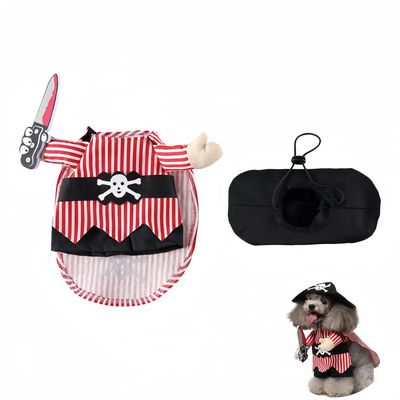 Pawzy Déguisement Pirate pour chat et chien