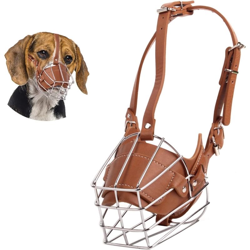 Zoomtopia Muselière pour chien en fer