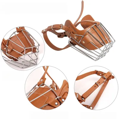 Zoomtopia Muselière pour chien en fer