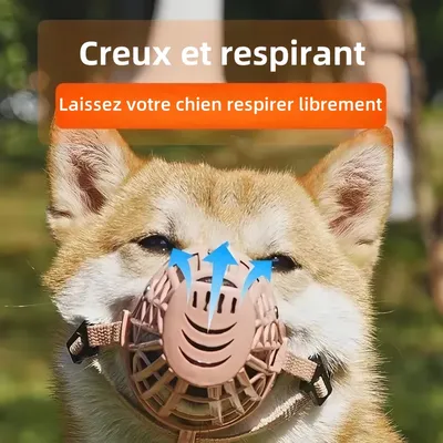 Pawzy Muselière respirante pour chien