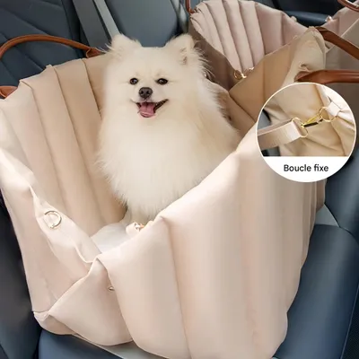 FurryFusion Nid de siège auto pour animaux de compagnie