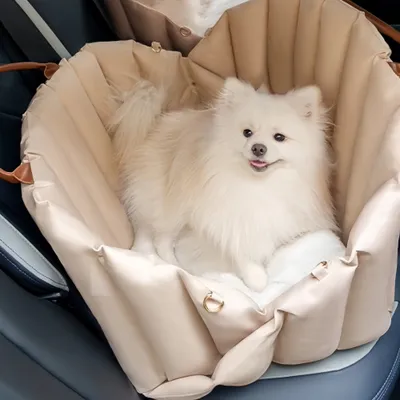 FurryFusion Nid de siège auto pour animaux de compagnie