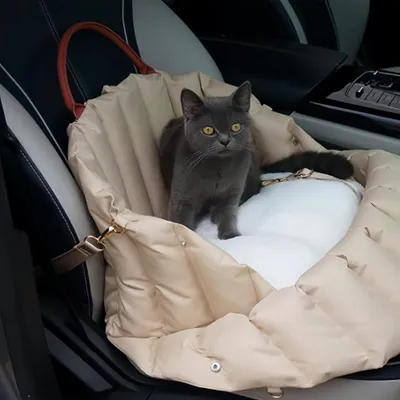 FurryFusion Nid de siège auto pour animaux de compagnie