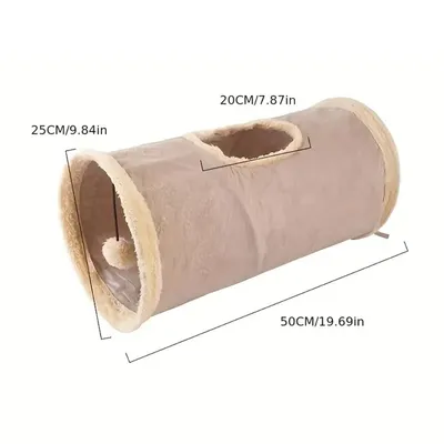 Zoomtopia Tunnel pliable pour chat