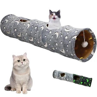 Zoomtopia Tunnel de chat auto lumineux Zoomtopia Tunnel de chat auto lumineux