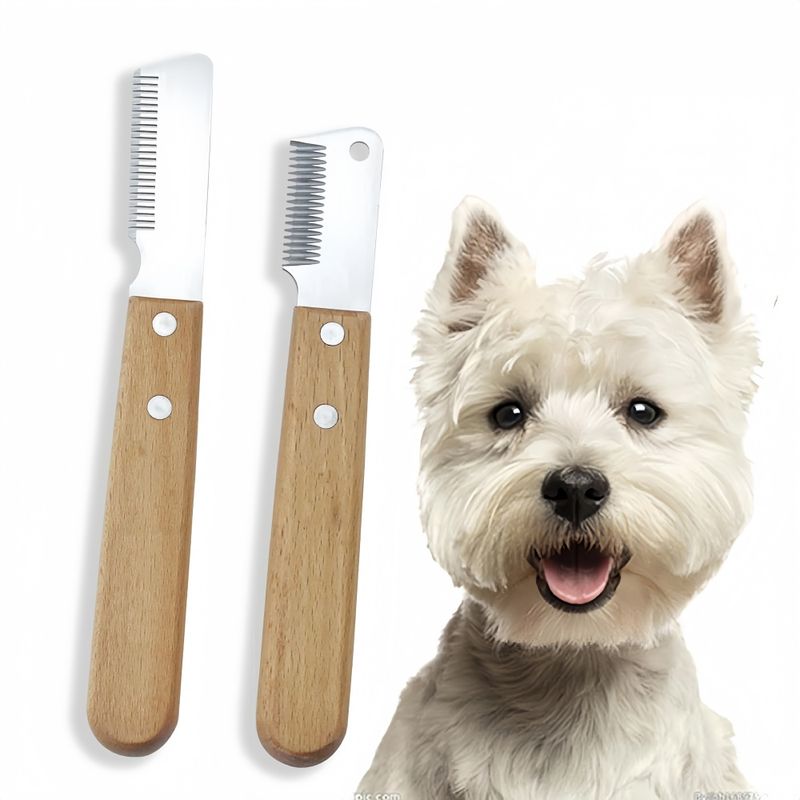 Pawzy Peigne de toilettage pour Terrier