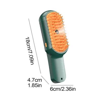 Zoomtopia Brosse à vapeur pour chiens et chats