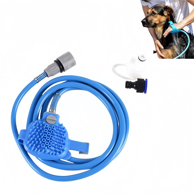 Zoomtopia Pulvérisateur de douche pour chien 2en1