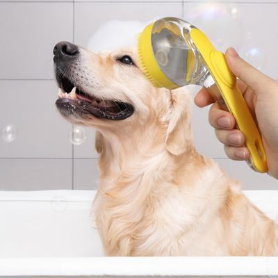 Pawzy Brosse de bain pour animaux