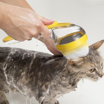 Pawzy Brosse de bain pour animaux