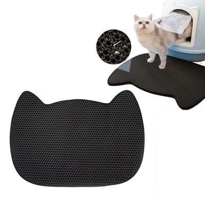 FurryFusion Tapis de litière pour chat double couche