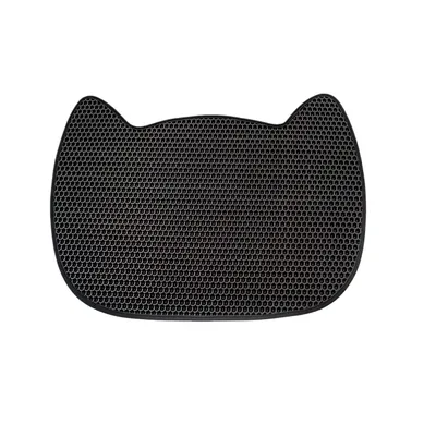 FurryFusion Tapis de litière pour chat double couche