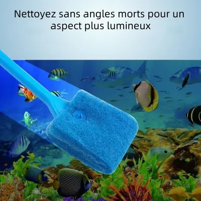 Zoomtopia Éponge de nettoyage pour aquarium