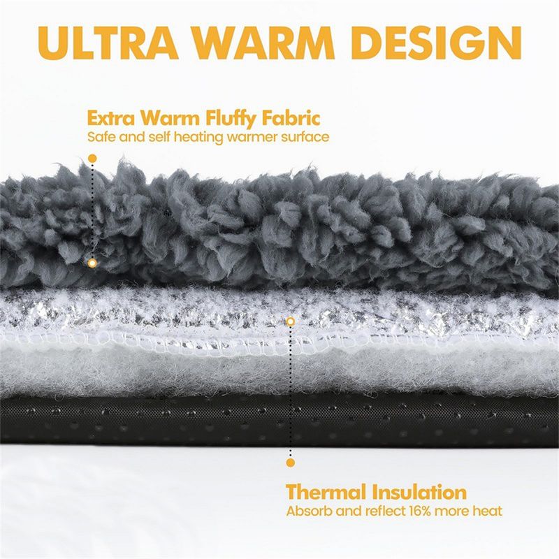 IntiMeg Tapis de chauffage pour animaux en hiver