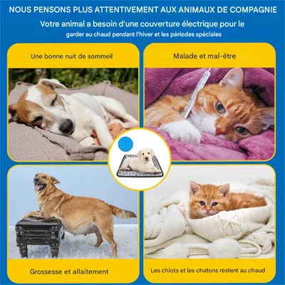 IntiMeg Couverture électrique pour animaux