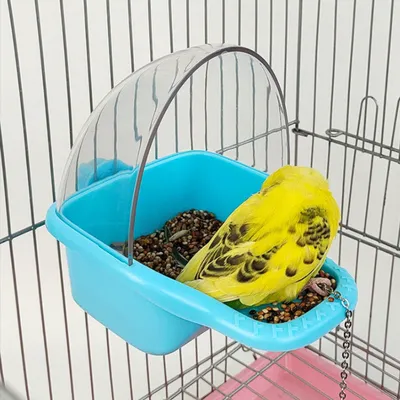 Zoomtopia Baignoire pour oiseaux avec raccord