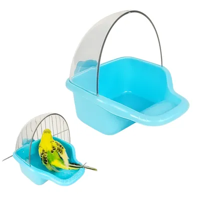 Zoomtopia Baignoire pour oiseaux avec raccord