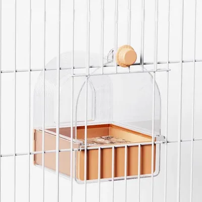 Zoomtopia Boîte de douche transparente pour oiseaux