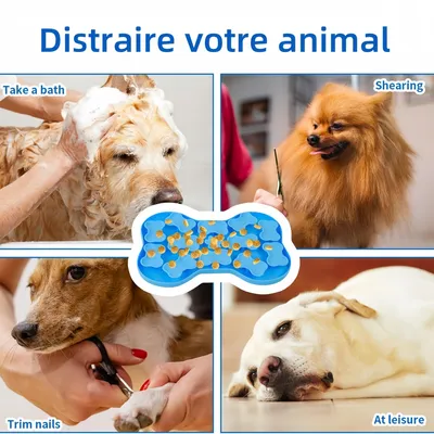 Pawzy Tapis de léchage pour chien